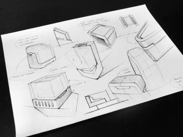 盘点工业设计手绘草图方案的不同类型!