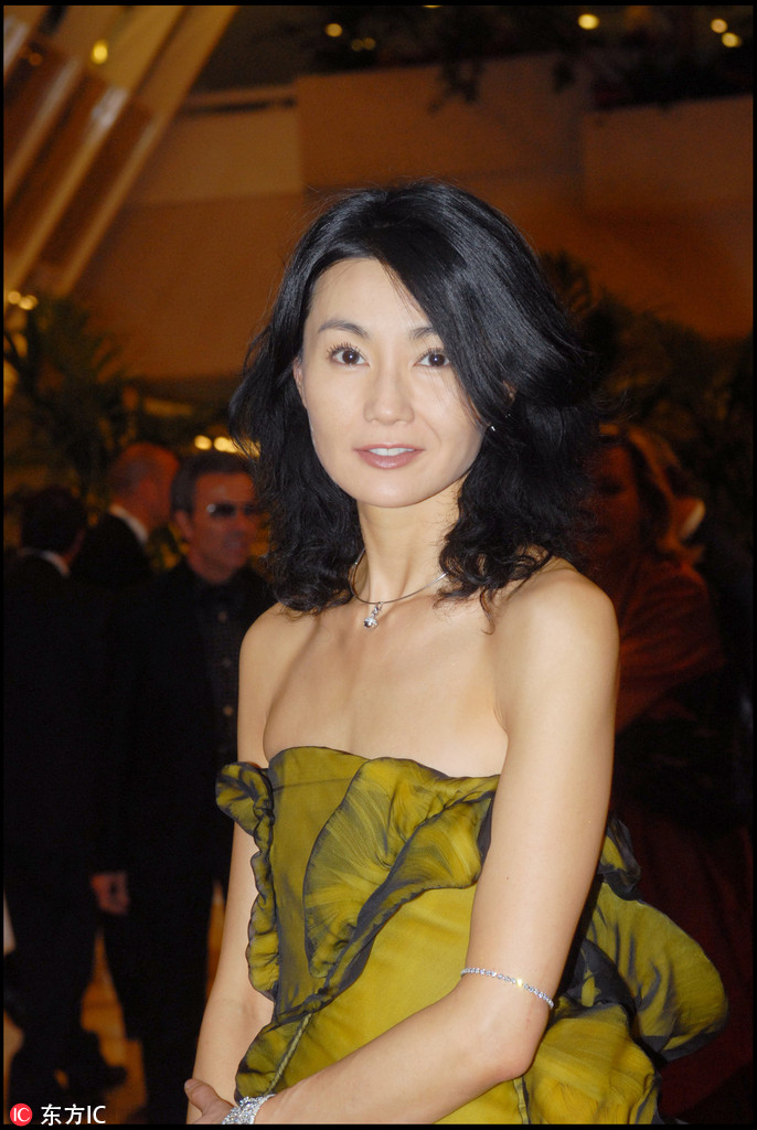 2007年,张曼玉出席戛纳电影节.图片来源:东方ic