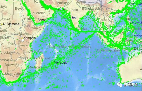 南海,印度洋密集的海上航线为我军核潜艇前出大洋提供了天然的掩护