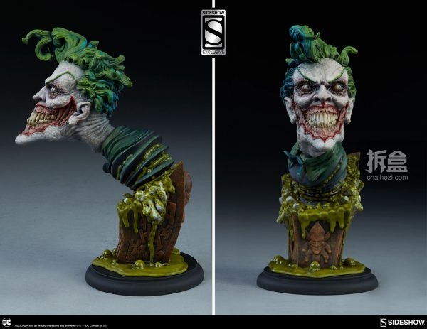 sideshow dc漫画《哥谭噩梦》小丑 the joker 20寸雕像