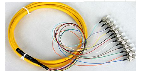 而单模光纤的尾纤的颜色为黄色,如图2所示:图1光纤收发器是一种将以太