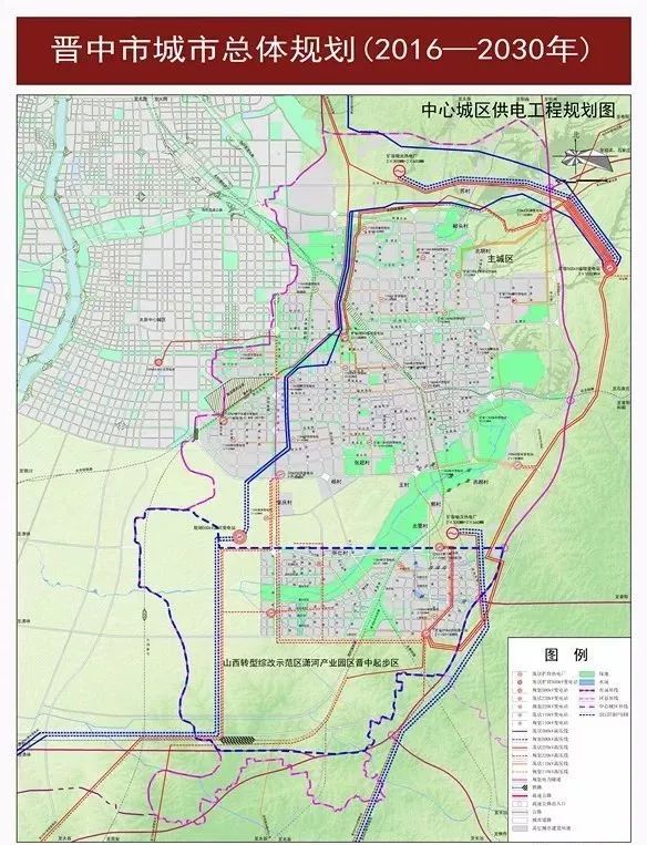 定了晋中规划获批太原榆次太谷区域协同发展附大量规划图