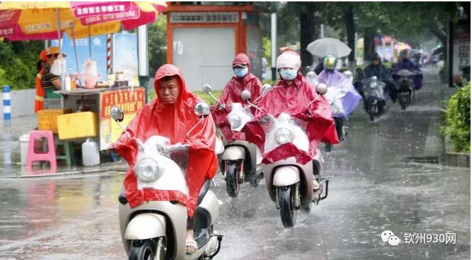 天气开始暖转热，钦州的“雨雨雨”模式要开启