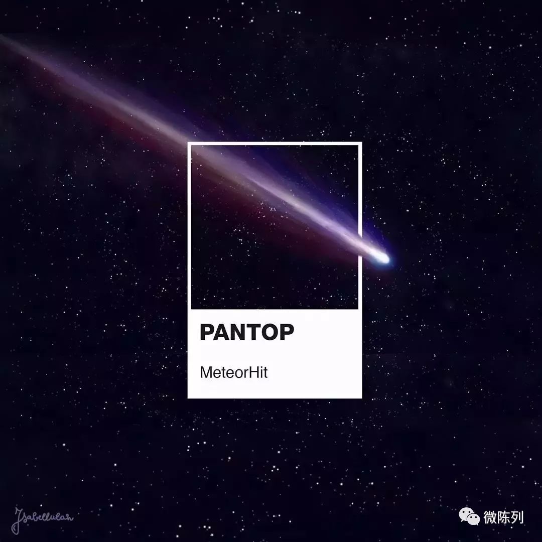 pantone",而她却恶搞了一下,给自己的色卡取名"pantop",好像每种颜色