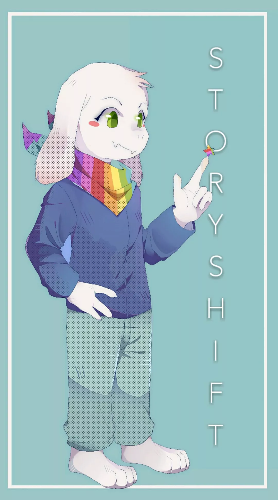 本期壁纸为asriel