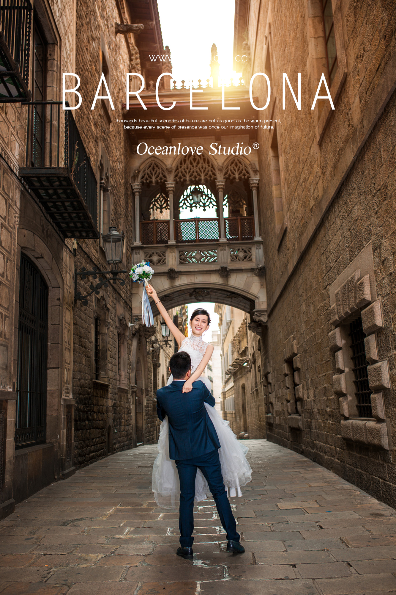 去西班牙巴塞罗那和塞维利亚拍婚纱照哪个效果