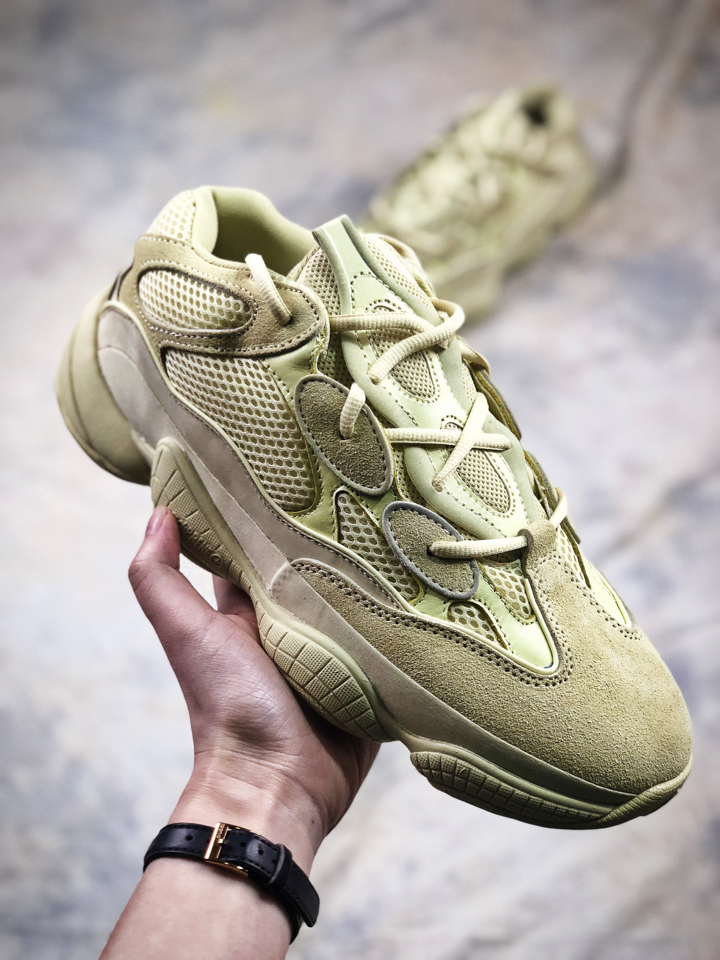 侃爷韦斯特kanye west yeezy 500 season 6 runner 全新复古跑鞋