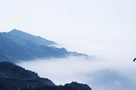 九华山"莲峰云海"景区