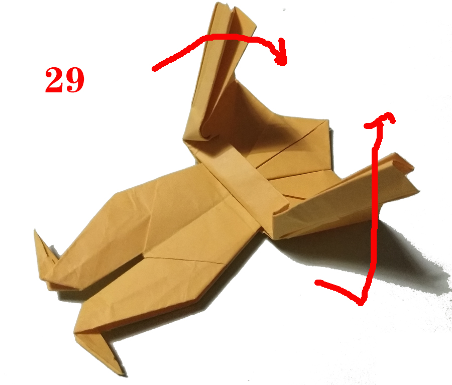 折纸工艺机器人的折纸方法