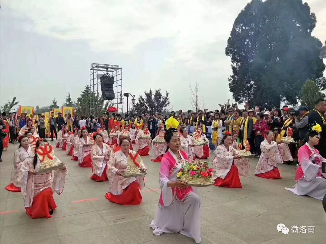 2018年洛南戊戌年谷雨祭祀仓颉典礼