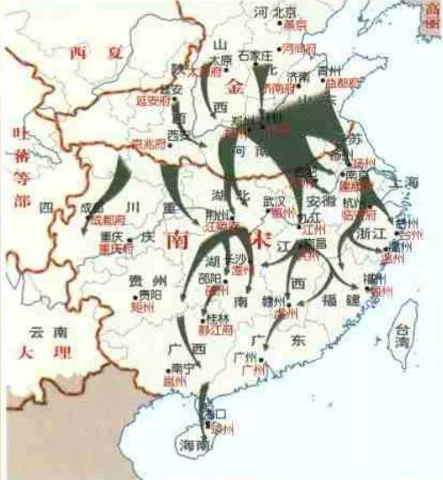 人口南迁_中国古代人口南迁图