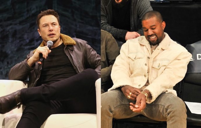 kanye west向现实版"钢铁侠"elon musk主动示好,原因是.