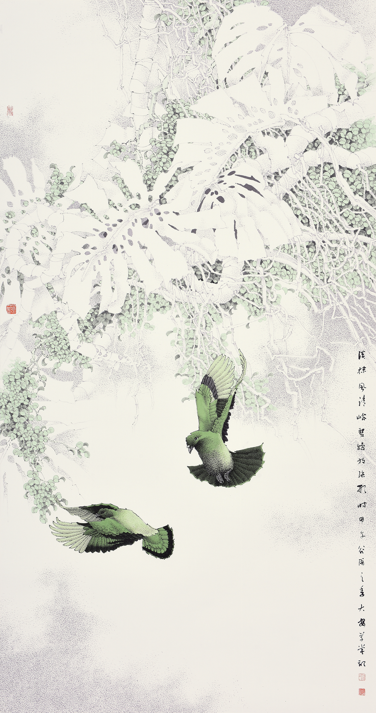绿野仙踪——崔志安花鸟画作品展4月28日在江苏省美术馆展出