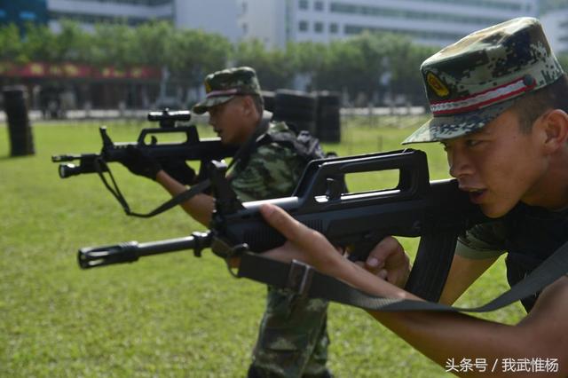 武警反恐中队战士枪械应用射击影记