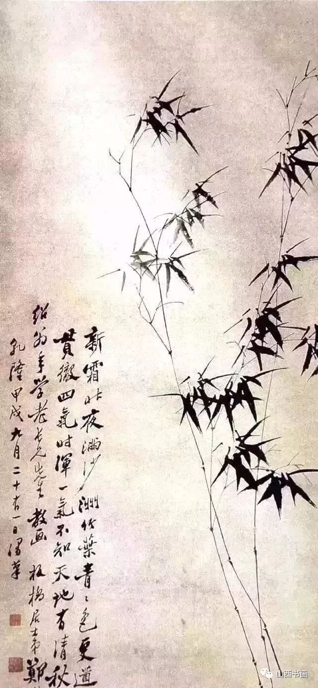 从历史上这些绘画大师画的竹子中你能感觉到呼呼风声