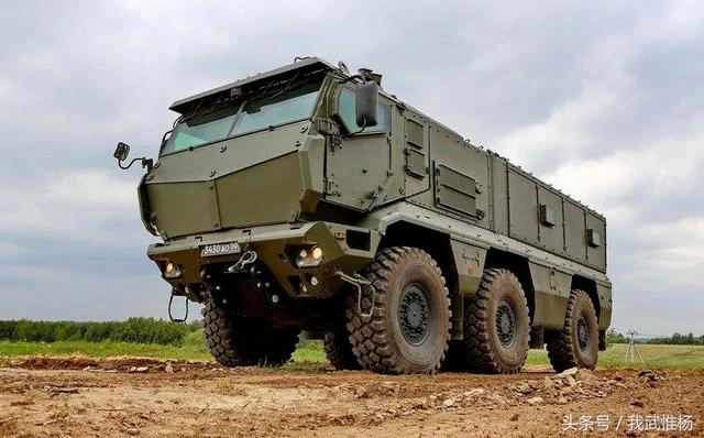 俄罗斯军队列装kamaz-63968"台风k"装甲车
