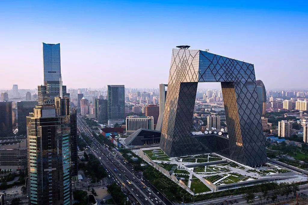 北京国贸cbd,中国财富版图中最重要的坐标之一.    / 视觉中国