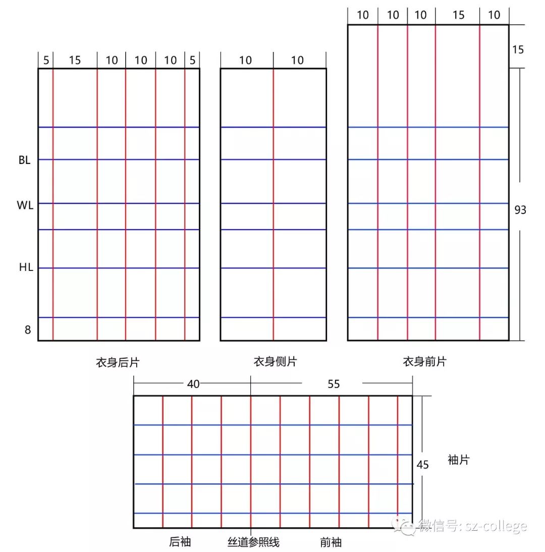 怎么裁剪女式中长外搭图片及步骤_女式长款衬衫裁剪图(2)