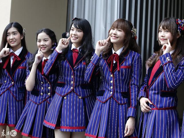 泰国女子偶像组合bnk48,年轻貌美前途一片光明