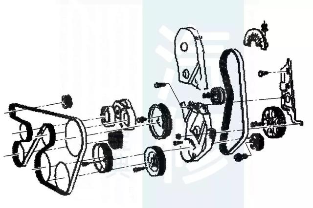 大众车系82张正时皮带安装示意图,值得修理工收藏