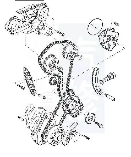 大众车系82张正时皮带安装示意图,值得修理工收藏