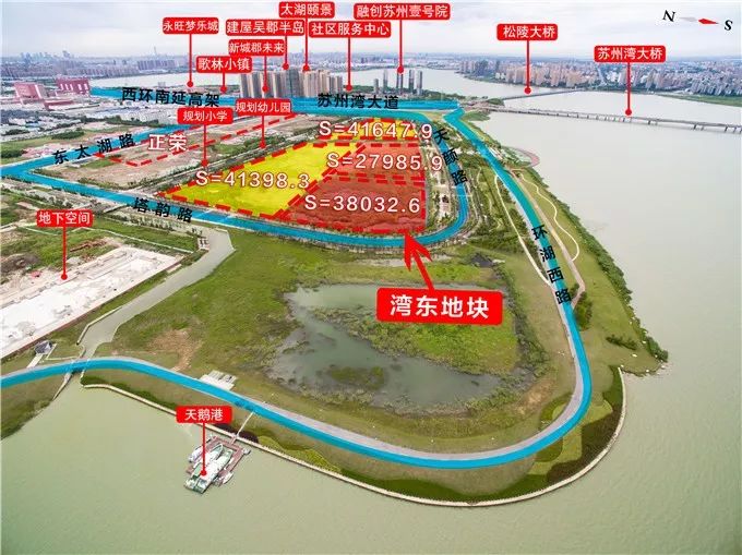 2018年吴中太湖新城这些重点地块即将推出.