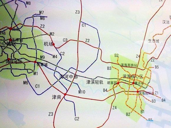 天津滨海轨道交通z2线一期力争年内启建 项目总投资267.00亿元