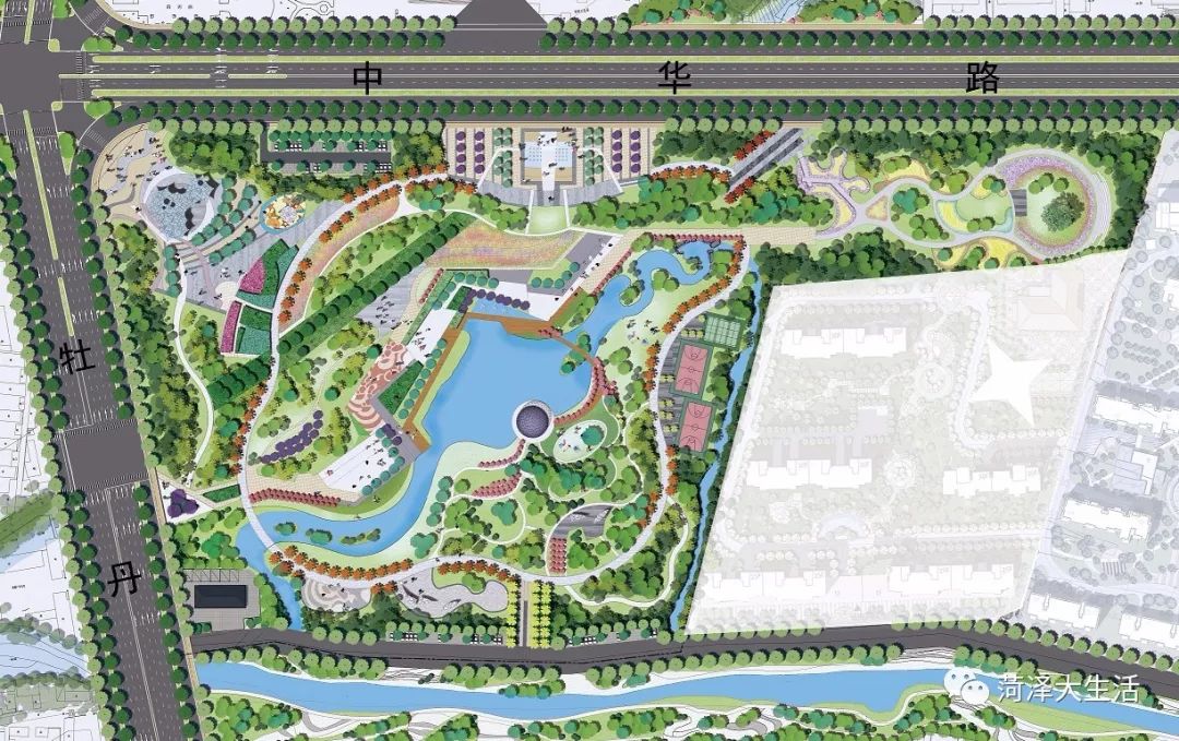 占地208亩,菏泽一大型城市公园将建!