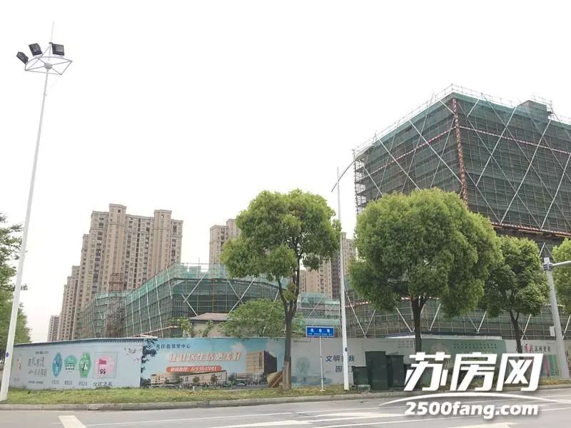 根据现场实探,兆佳巷邻里中心建筑已基本封顶,预计2019年底试运营,将