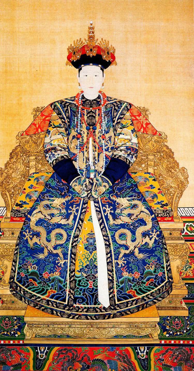 清朝历代皇后画像,放到今天"后粉"估计遍布全球