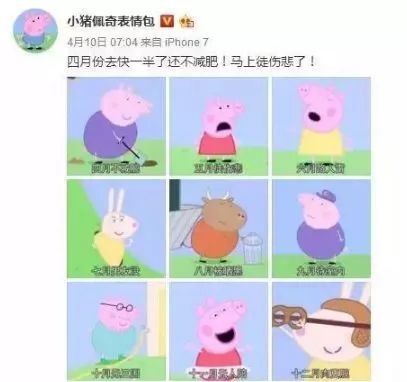 小猪佩奇表情包