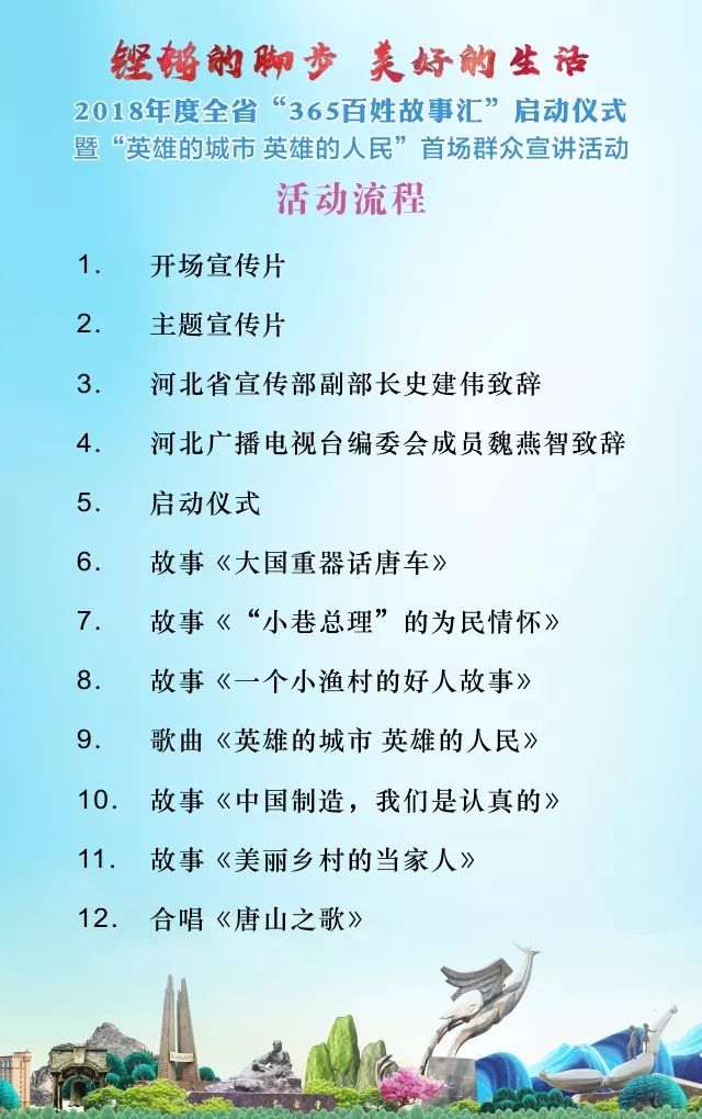 河北广播电视台,中共唐山市委宣传部承办,唐山广播电视台,河北故事