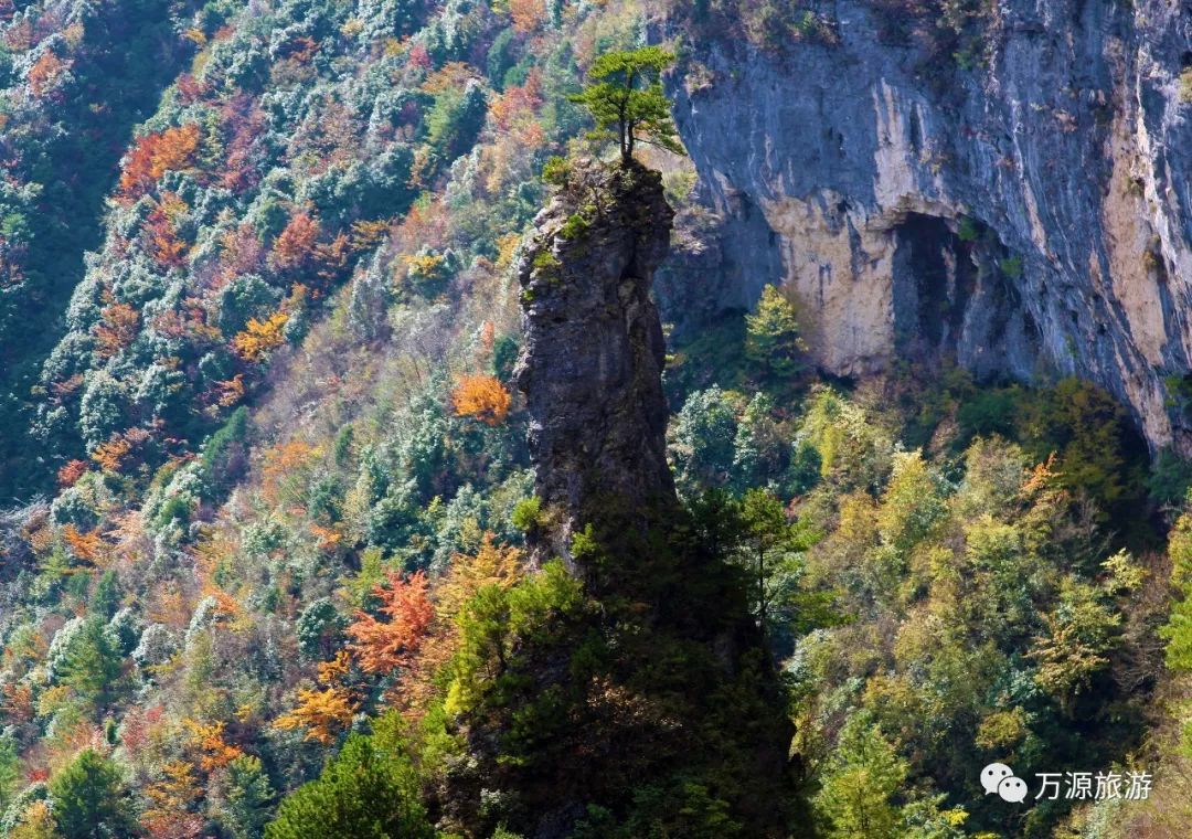 主峰雄奇险秀,海拔2348米,为川东北—大巴山第二高峰