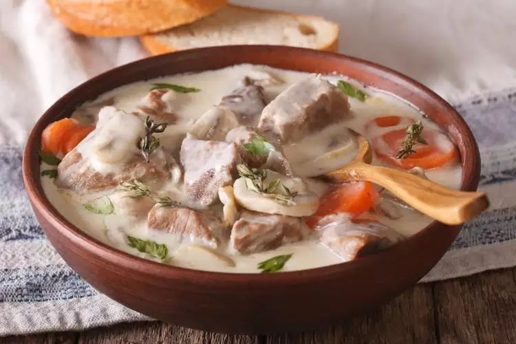 blanquette de veau 法式白炖小牛肉