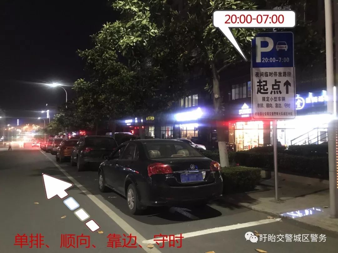 【提醒】盱眙城区夜间限时便民停车注意事项解析; 盱眙县发放商务切块