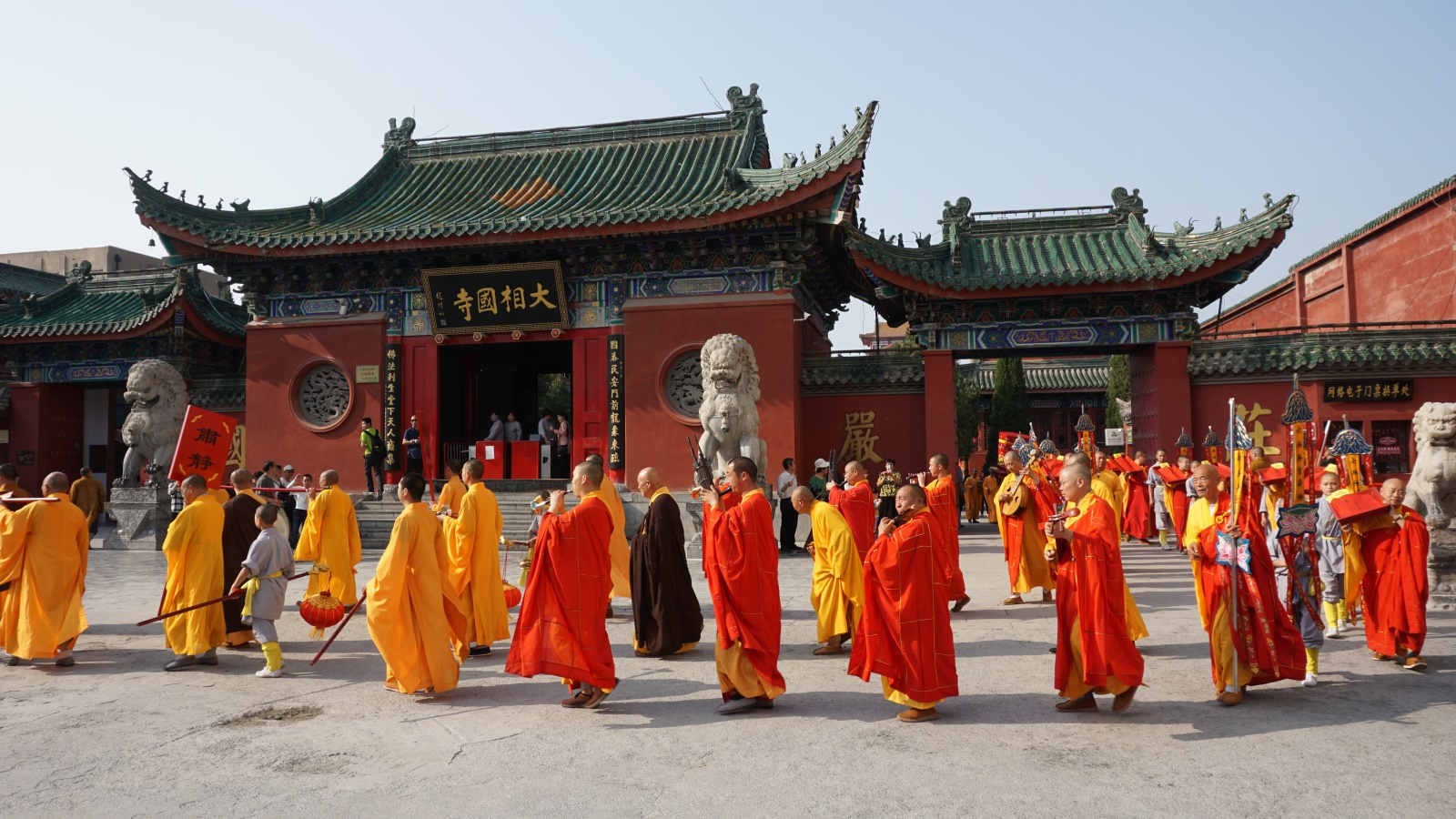 汴梁佛学戊戌年三月十四开封大相国寺水陆法会功德圆满