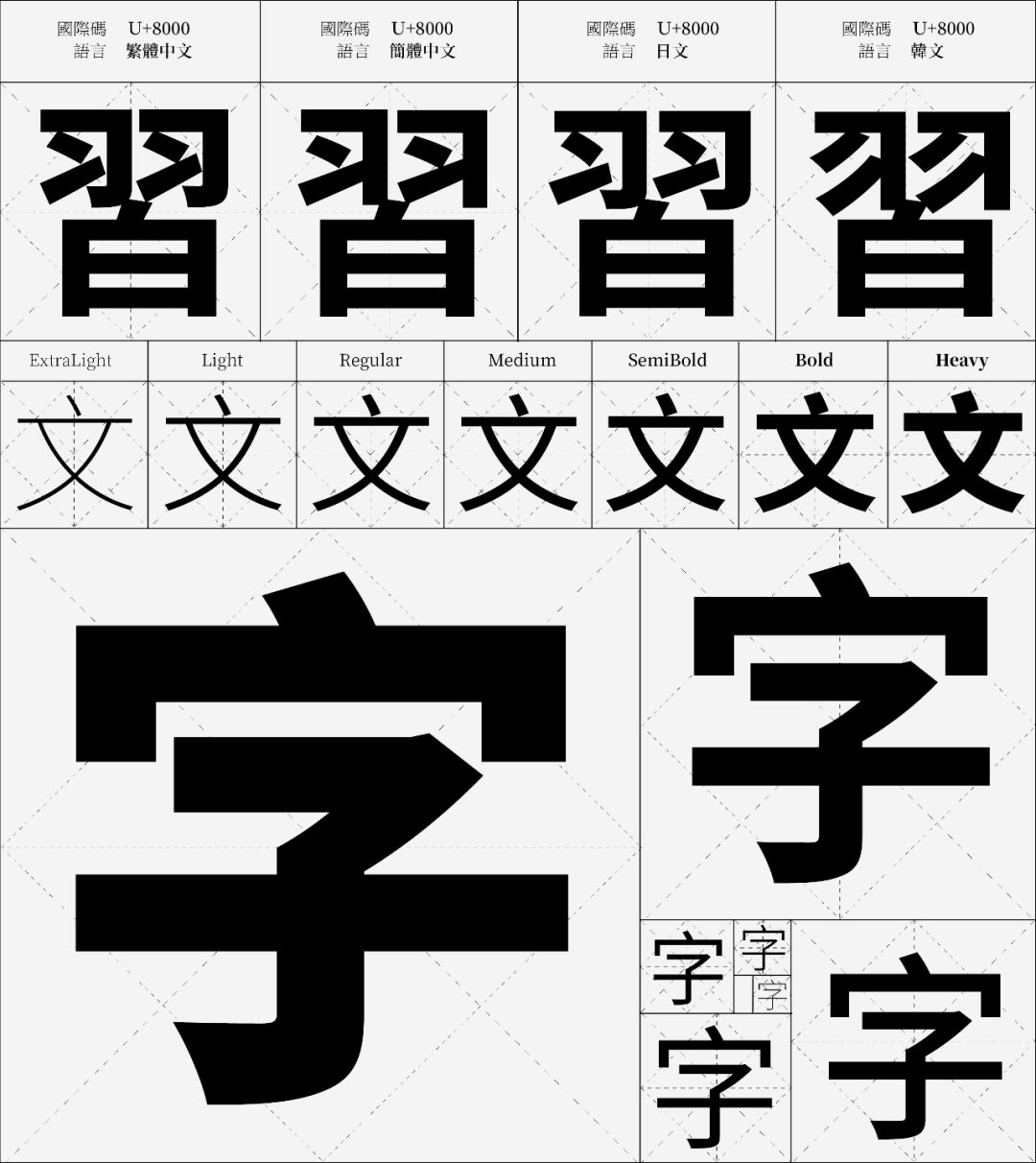 字友必藏 | 3大实用好看的中文字体学,魅力设计从选字