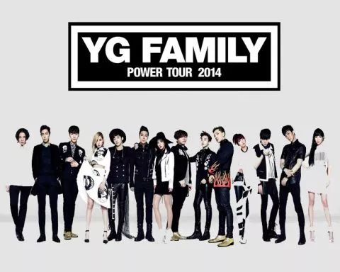 而最后一次的yg family巡回演唱会是在2014年,在韩国,日本,中国