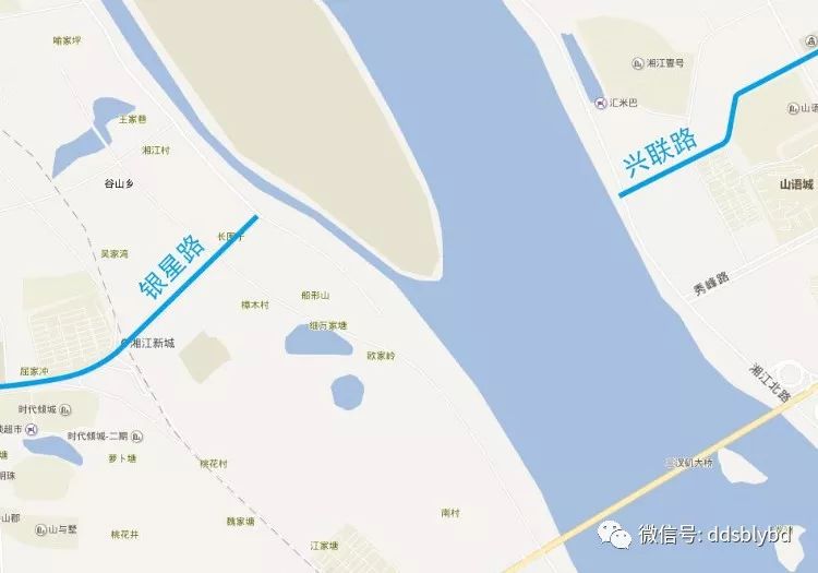 长益复线至兴联路大通道项目起于望城区雷锋大道,沿银星路至湘江,以