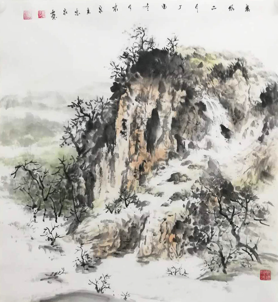 艺术先锋 画家刘忠泉山水画欣赏