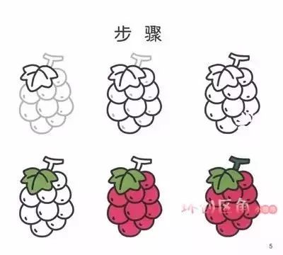 水果简笔画  【可爱小动