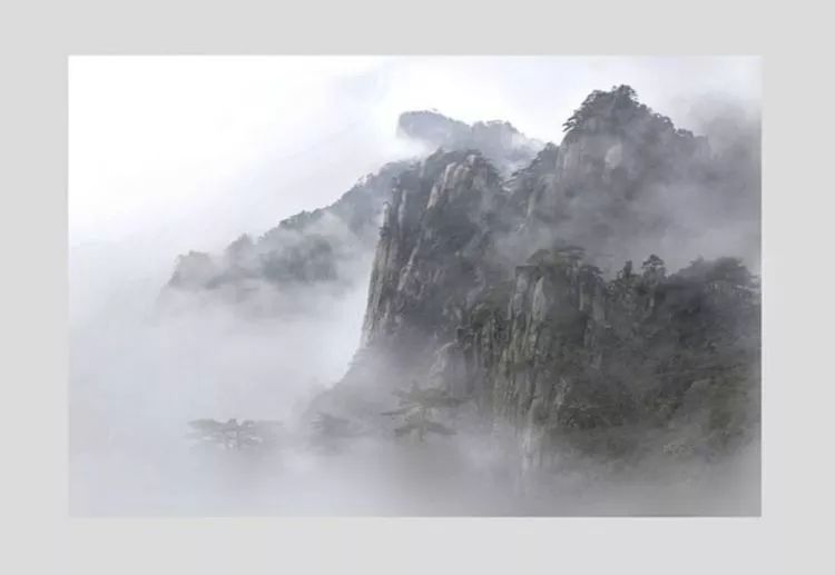 烟雨黄山