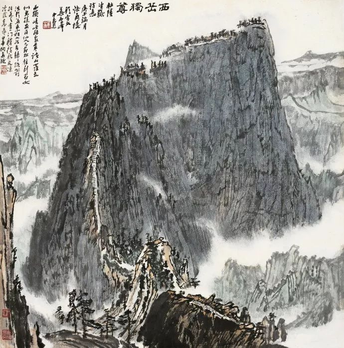 童中焘画家要画自己最感动最想画的115幅