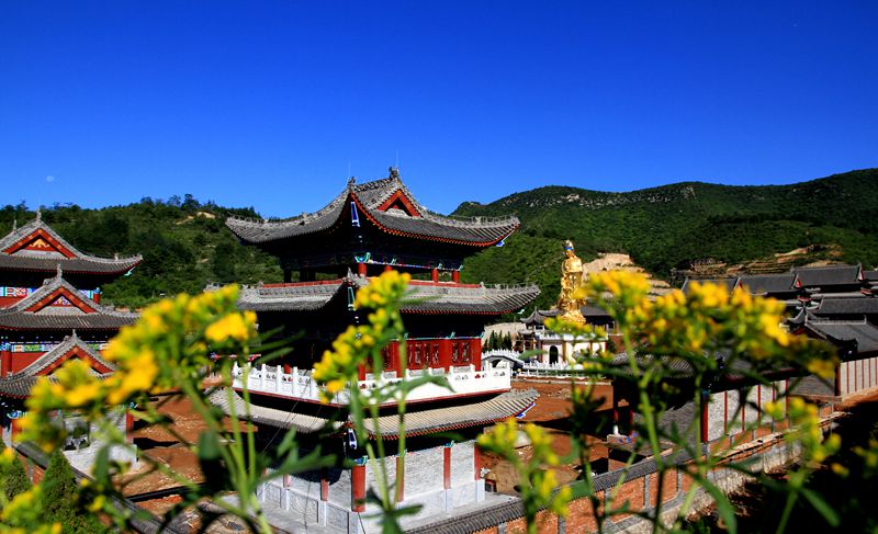 清凉新盂县 魅力水神山 寻梦古仇犹 圣地报国寺—山西