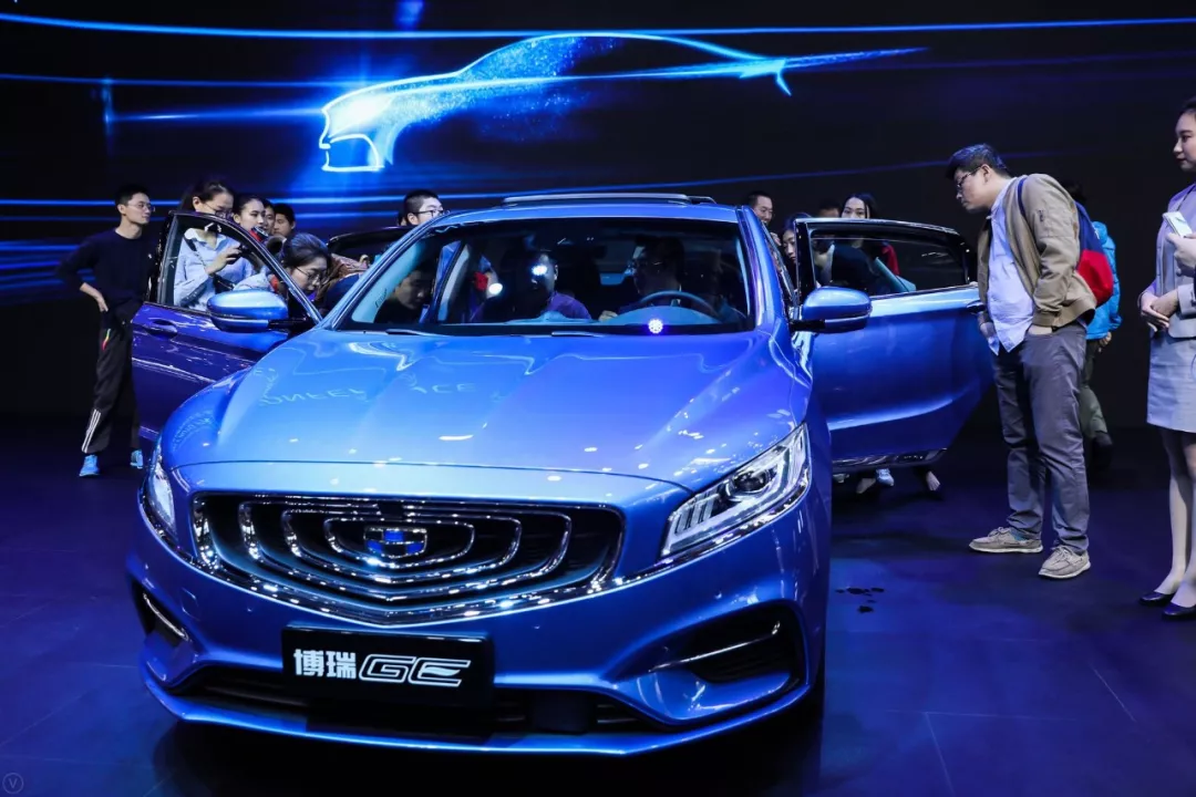 全新博瑞gesuv概念车北京车展全球首发吉利要做最好的新能源车