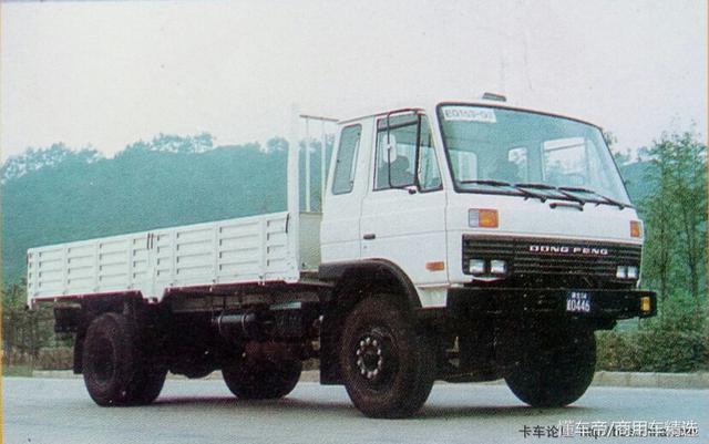 90年代公路运输主力!东风eq145六吨/eq153八吨平头柴油车