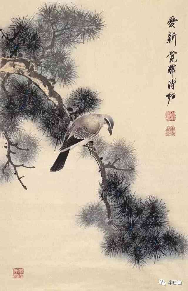 溥佐作品欣赏(1918-2001年,满族.中国画画家.北京人.