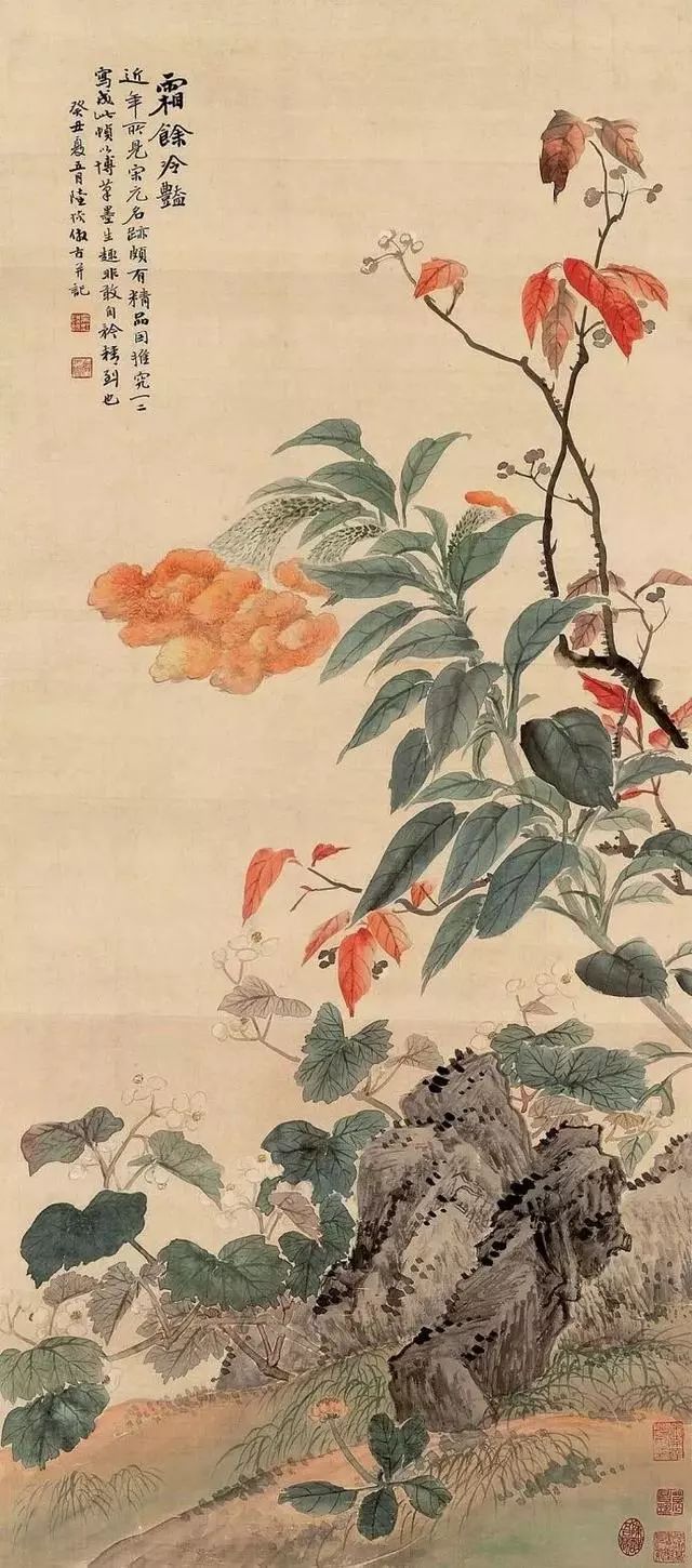 【欣赏】陆恢山水,人物,花鸟画合辑