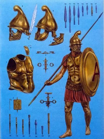 彼岸的青铜战士:古埃及军队中的希腊佣兵