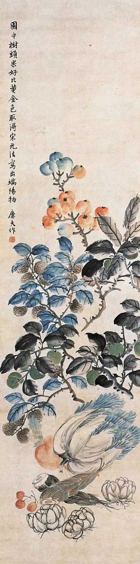 【欣赏】陆恢山水,人物,花鸟画合辑